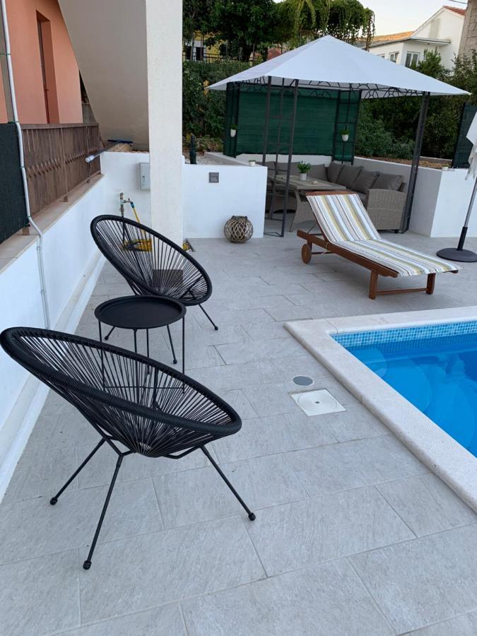 Apartments Villa Bella Vista Seget Trogir Bagian luar foto