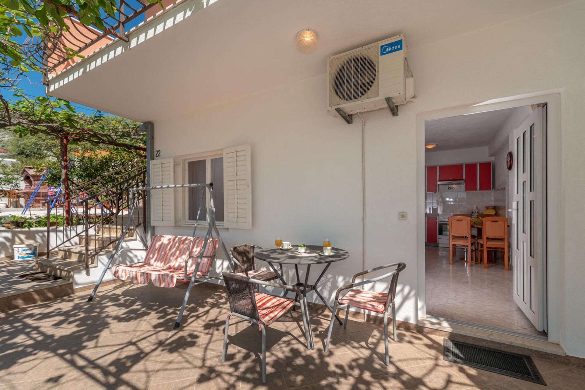 Apartments Villa Bella Vista Seget Trogir Bagian luar foto