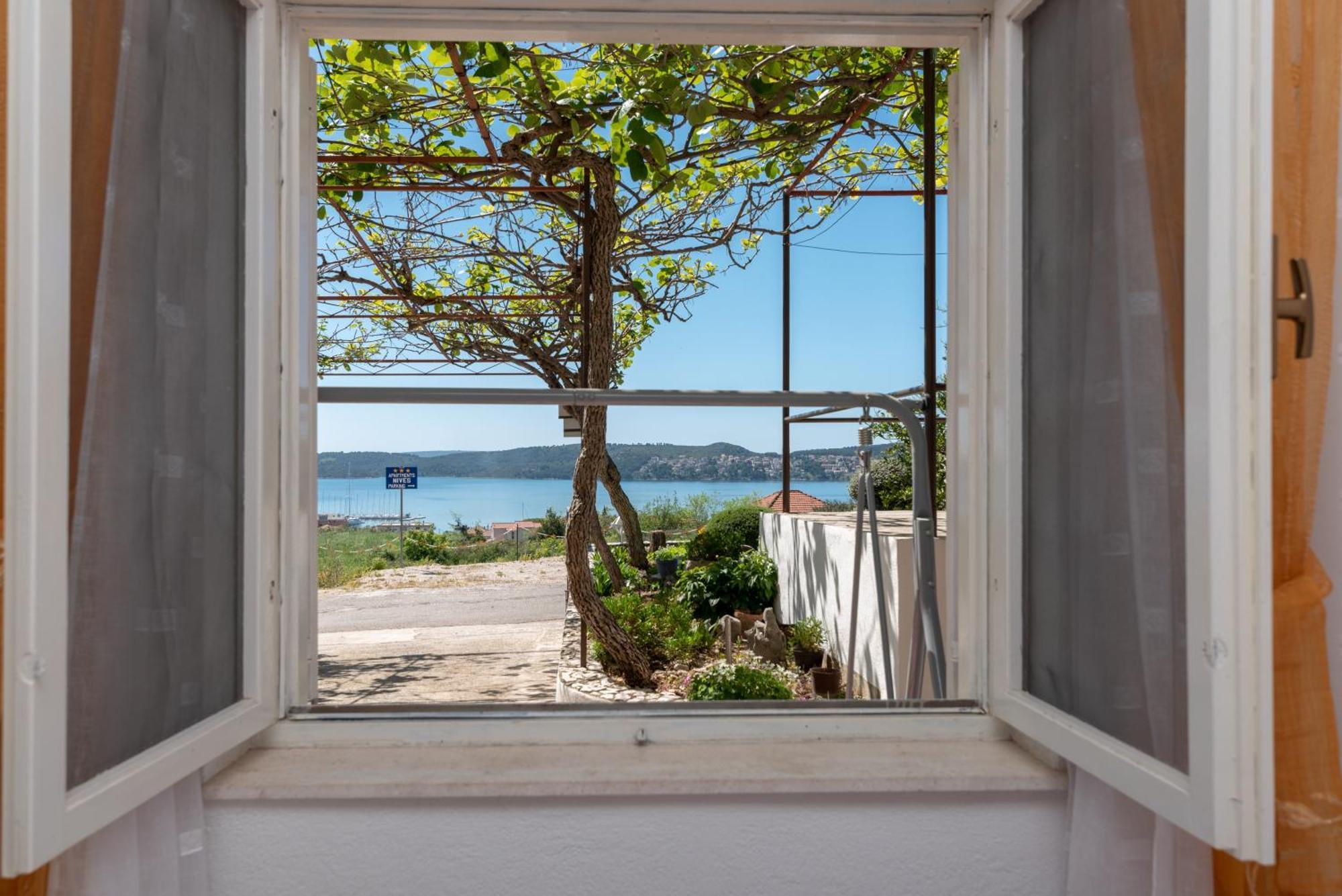 Apartments Villa Bella Vista Seget Trogir Bagian luar foto